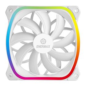 White rgb Fan-SquA RGB 120